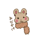 パステル  オコジョちゃん3（個別スタンプ：8）