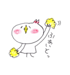 とり。のきもち（個別スタンプ：22）