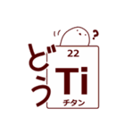 元素でトーク（個別スタンプ：22）