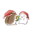 Hamster 4 メリークリスマス！ハムちゃん（個別スタンプ：3）