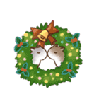Hamster 4 メリークリスマス！ハムちゃん（個別スタンプ：9）