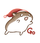 Hamster 4 メリークリスマス！ハムちゃん（個別スタンプ：24）