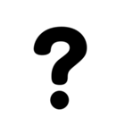 シンプル文字(モノトーン)（個別スタンプ：8）