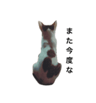 副社長猫ハート（個別スタンプ：6）