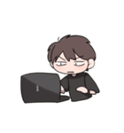 あかくんとみやこちゃん（個別スタンプ：4）