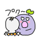 むらさきくんと小友っちの年末年始（個別スタンプ：4）