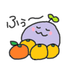 むらさきくんと小友っちの年末年始（個別スタンプ：16）