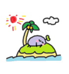 むらさきくんと小友っちの年末年始（個別スタンプ：36）