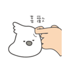 女の子のオウム( 毎日のバージョン)（個別スタンプ：14）