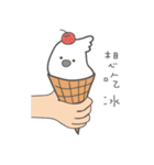 女の子のオウム( 毎日のバージョン)（個別スタンプ：35）