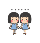 女の子のオウム( 毎日のバージョン)（個別スタンプ：37）