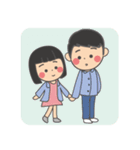 女の子のオウム( 毎日のバージョン)（個別スタンプ：40）
