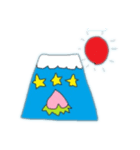 サニースターピーチマウンテン（個別スタンプ：1）
