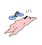 私のボーイフレンドは太陽の下で溶けます（個別スタンプ：12）