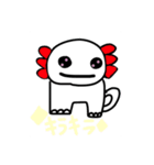 ウーパールーパーの可愛いスタンプ（個別スタンプ：1）