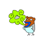 ハトクマさん第1弾（個別スタンプ：2）