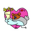 ハトクマさん第1弾（個別スタンプ：5）