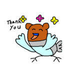 ハトクマさん第1弾（個別スタンプ：13）