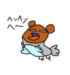ハトクマさん第1弾（個別スタンプ：22）