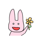 感情がわからないうさぎ（個別スタンプ：22）