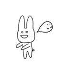 感情がわからないうさぎ（個別スタンプ：34）