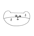 クマの日常会話05（個別スタンプ：7）