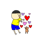 ぱっつんまんたち（個別スタンプ：9）