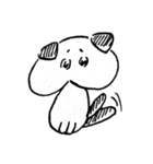 いぬたぬき（個別スタンプ：3）