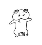 いぬたぬき（個別スタンプ：4）