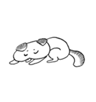 いぬたぬき（個別スタンプ：7）