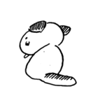 いぬたぬき（個別スタンプ：8）