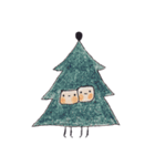 mon と meow の クリスマス と お正月。（個別スタンプ：17）