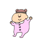 むっちりしている赤ちゃん（個別スタンプ：10）