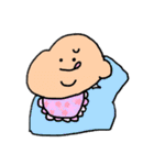 むっちりしている赤ちゃん（個別スタンプ：13）