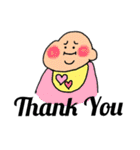 むっちりしている赤ちゃん（個別スタンプ：14）