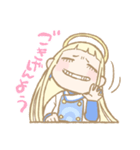 ぱっつん天使さん（個別スタンプ：1）