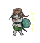 根っこネコ（個別スタンプ：4）