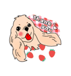 みんなのアメコカ♪（アメリカンコッカー）（個別スタンプ：7）