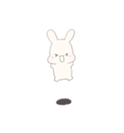 やさしくてあかるいうさぎさん（個別スタンプ：1）