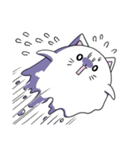 Cat Ghost Sticker（個別スタンプ：8）