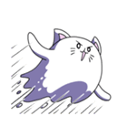 Cat Ghost Sticker（個別スタンプ：9）
