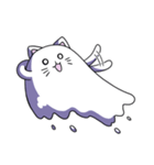 Cat Ghost Sticker（個別スタンプ：11）