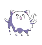 Cat Ghost Sticker（個別スタンプ：12）