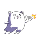 Cat Ghost Sticker（個別スタンプ：13）