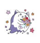 Cat Ghost Sticker（個別スタンプ：24）
