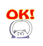 Cat Ghost Sticker（個別スタンプ：33）