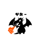 小さなワイバーンくん（個別スタンプ：6）