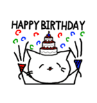 幸せなねこ（個別スタンプ：20）