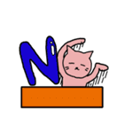 幸せなねこ（個別スタンプ：25）