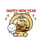 2018年のまとめ愛亀ミシニのmitoちゃん（個別スタンプ：1）